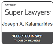 rated by Super Lawyers Joseph A. Kalamarides Selected in 2021 Thomson Reuters
